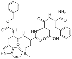 Structure of TETRAGASTRIN