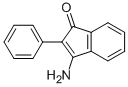 Chemical structure of 3-AMINO-2-PHENYLINDENONE
