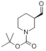 Structure of (R)-1-(TERT-BUTOXYCARBONYL)-3-PIPERIDINECARBOXALDEHYDE