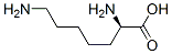 Structure of Heptanoic acid,2,7-diamino-, (2R)-