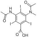 Structure of Metrizoic acid