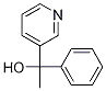 1-phenyl-1-(pyrid-3-yl)ethanol结构式