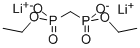 Structure of DIETHYL METHYLENEBISPHOSPHONATE-P,P-DILITHIUM SALT
