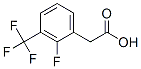 Structure of 2-FLUORO-3-(TRIFLUOROMETHYL)PHENYLACETIC ACID