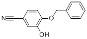 3-HYDROXY-4-BENZYLOXYBENZONITRILE结构式