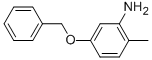 Structure of 2-METHYL-5-BENZYLOXYANILIN