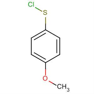 Structure of Benzenesulfenyl chloride, 4-methoxy-
