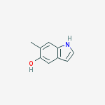 Structure of 6-METHYL-1H-INDOL-5-OL