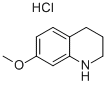 Structure of 7-METHOXY-1,2,3,4-TETRAHYDRO-QUINOLINE HYDROCHLORIDE