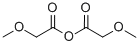 Structure of Acetic acid,2-methoxy-,anhydride