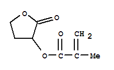 Structure of alpha-Methacryloxy-gama-butyrolactone