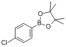 Structure of 4-(4,4,5,5-TETRAMETHYL-1,3,2-DIOXABOROLAN-2-YL)CHLOROBENZENE