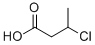 Structure of 3-CHLOROBUTYRIC ACID