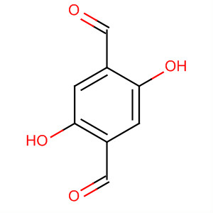 Structure of 1,4-Benzenedicarboxaldehyde, 2,5-dihydroxy-