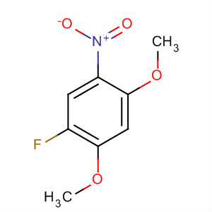 2,4-DIMETHOXY-5-FLUORONITROBENZENE结构式