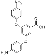 Structure of 3,5-BIS(4-AMINOPHENOXY)BENZOIC ACID