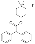 Structure of 4-DIPHENYLACETOXY-N-METHYLPIPERIDINE METHIODIDE