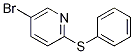 Structure of 5-bromo-2-(phenylthio)pyridine