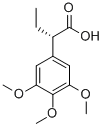 Structure of (S)-2-(3,4,5-TRIMETHOXYPHENYL)BUTYRIC ACID