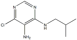 Structure of 6-Chloro-N4-isobutyl-pyriMidine-4,5-diaMine