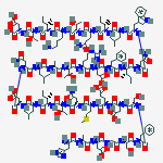 Structure of GLP-2 (RAT)