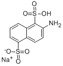 Structure of 8-AMINO-1,5-NAPHTHALENEDISULFONIC ACID MONOSODIUM SALT