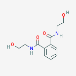 Structure of 1,2-Benzenedicarboxamide, N,N'-bis(2-hydroxyethyl)-
