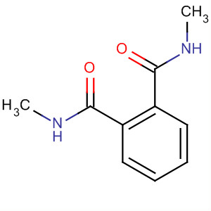 1,2-Benzenedicarboxamide, N,N'-dimethyl-结构式