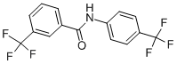 Structure of N-(4-TRIFLUOROMETHYL)PHENYL-3-TRIFLUOROMETHYLBENZAMIDE