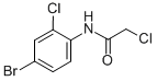 Structure of N-(4-BROMO-2-CHLOROPHENYL)-2-CHLOROACETAMIDE