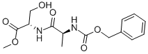 Structure of N-BENZYLOXYCARBONYL-L-ALANYL-L-SERINE METHYL ESTER