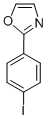 Structure of 2-(4-IODO-PHENYL)-OXAZOLE