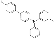 Structure of N-(4-Iodobiphenyl-4-yl)-N-(3-methylphenyl)aniline