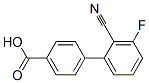 Structure of 4-(2-Cyano-3-fluorophenyl)benzoic acid