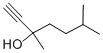Structure of 3,6-DIMETHYL-1-HEPTYN-3-OL