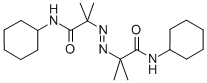 Structure of 2,2-AZOBIS(N-CYCLOHEXYL-2-METHYLPROPIONAMIDE)
