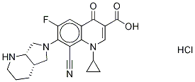 Structure of Pradofloxacin Hydrochloride