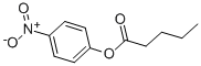 Structure of PENTANOIC ACID 4-NITROPHENYL ESTER