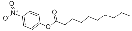 Structure of DECANOIC ACID 4-NITROPHENYL ESTER