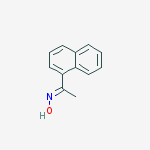 Structure of (ne)-n-(1-naphthalen-1-ylethylidene)hydroxylamine