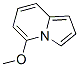 Structure of Indolizine, 5-methoxy-