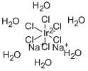 Structure of Sodium hexachloroiridate (IV) hexahydrate