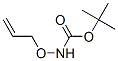 Structure of CARBAMIC ACID (2-ALLYLOXY)-,TERT-BUTYL ESTER