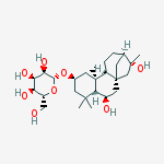 Structure of 2,6,16-Kauranetriol 2-O-beta-D-allopyraside