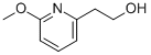 Structure of 2-PYRIDINEETHANOL,6-METHOXY-