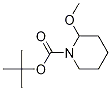 Structure of tert-butyl 2-methoxypiperidine-1-carboxylate