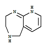Structure of 1H-Pyrido[2,3-e]-1,4-diazepine,2,3,4,5-tetrahydro-