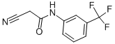 Structure of 2-CYANO-N-[3-(TRIFLUOROMETHYL)PHENYL]ACETAMIDE