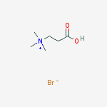 Ethanaminium, 2-carboxy-N,N,N-trimethyl-, bromide结构式