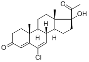 Structure of CHLORMADINON